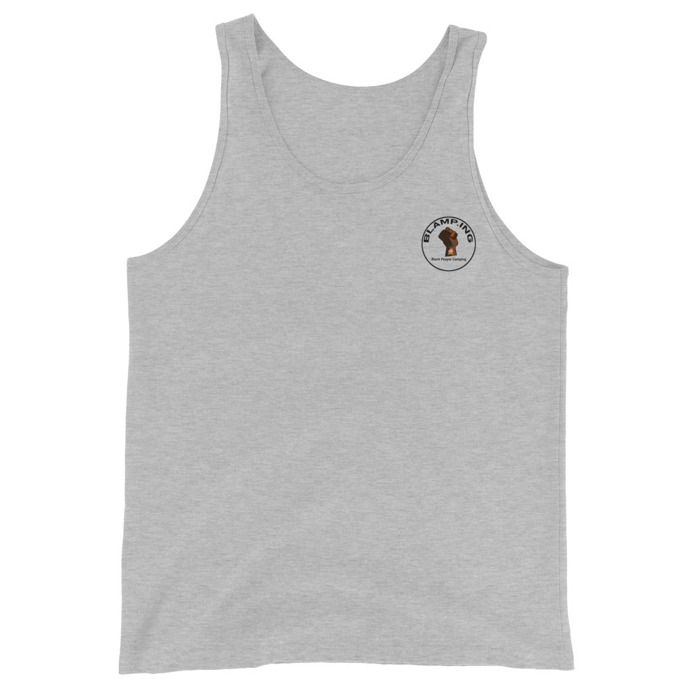 Campfire + Fist Full Circle Empowerment Pocket Muscle Tank (Blk)