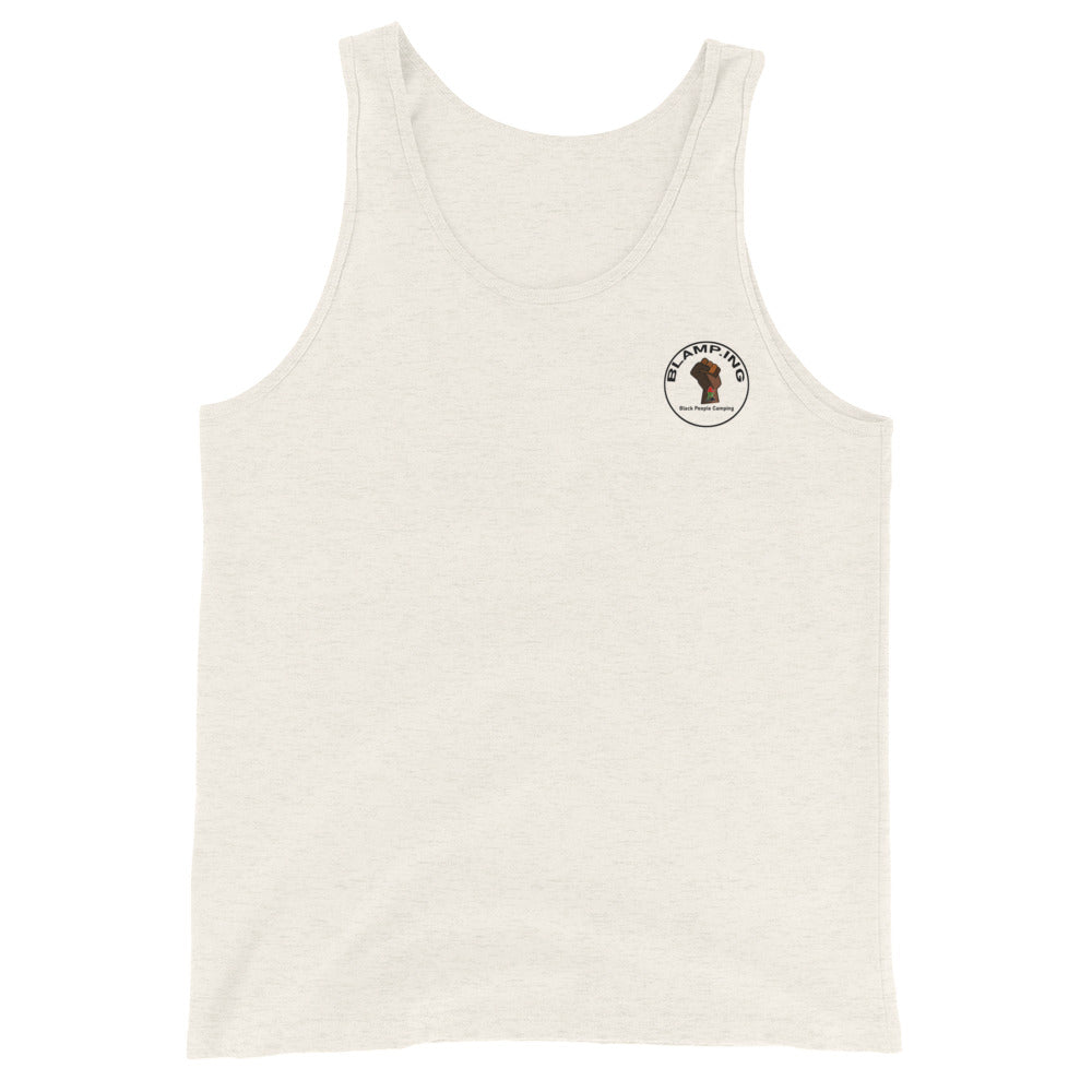 Hiker + Fist Full Circle Empowerment Pocket Muscle Tank (Blk)