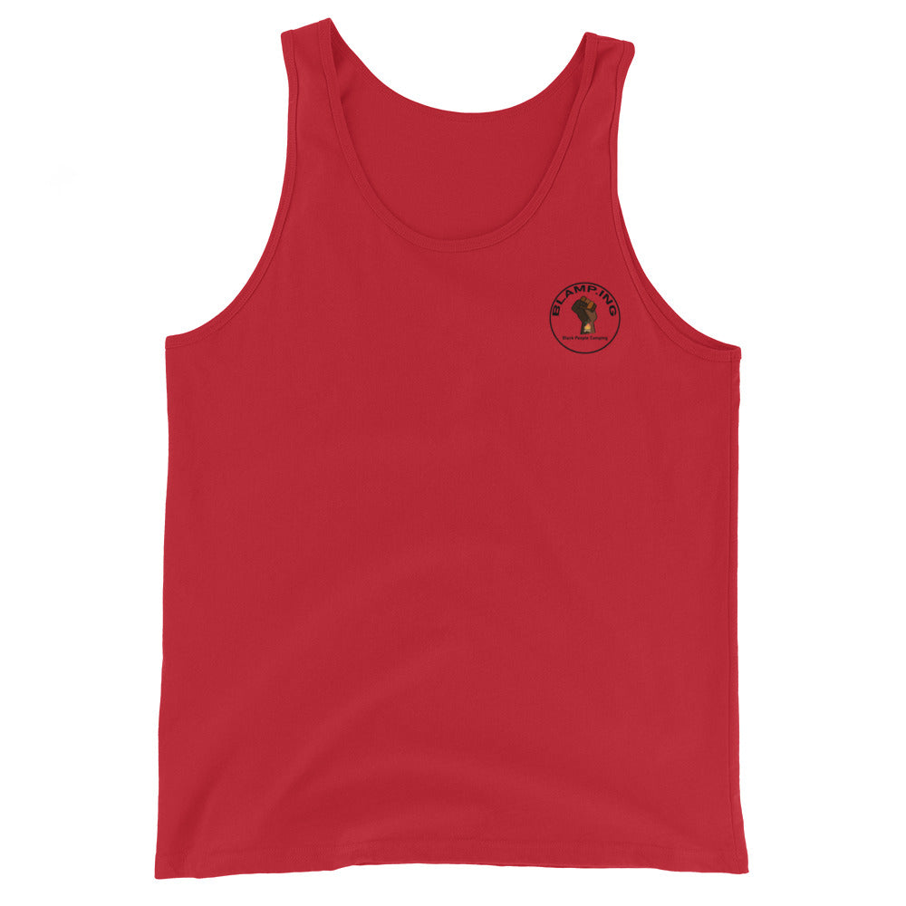 Campfire + Fist Full Circle Empowerment Pocket Muscle Tank (Blk)