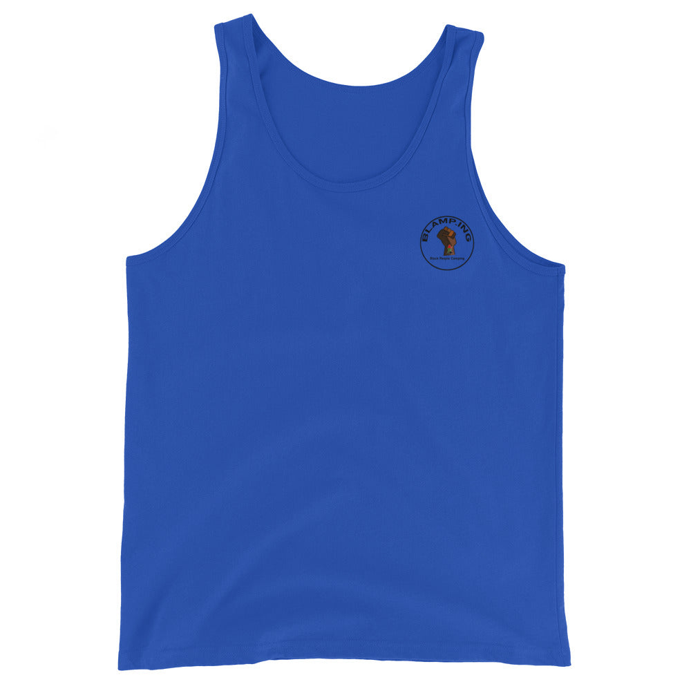 Hiker + Fist Full Circle Empowerment Pocket Muscle Tank (Blk)