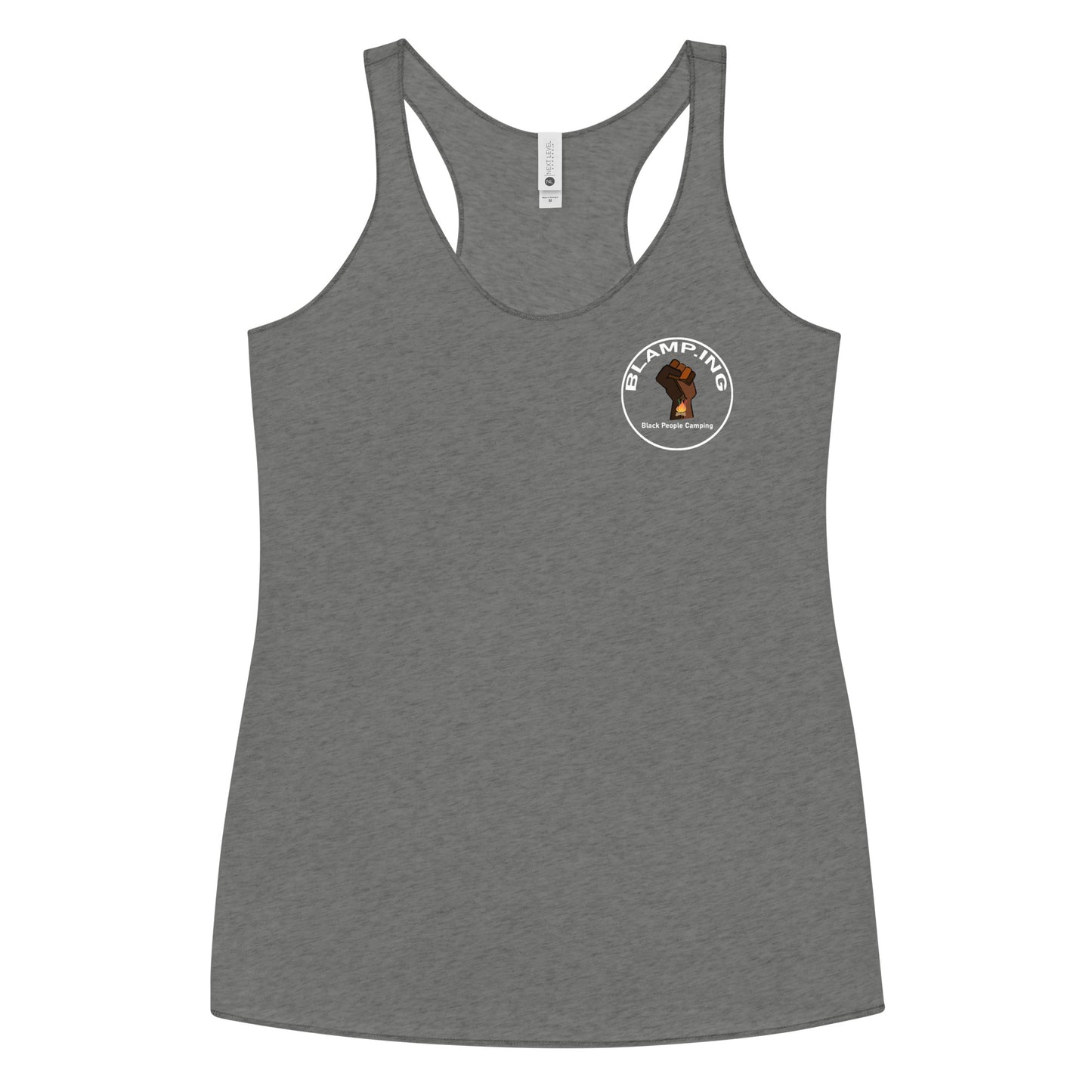 Campfire + Fist Full Circle Empowerment Pocket Racerback Tank (Wh)