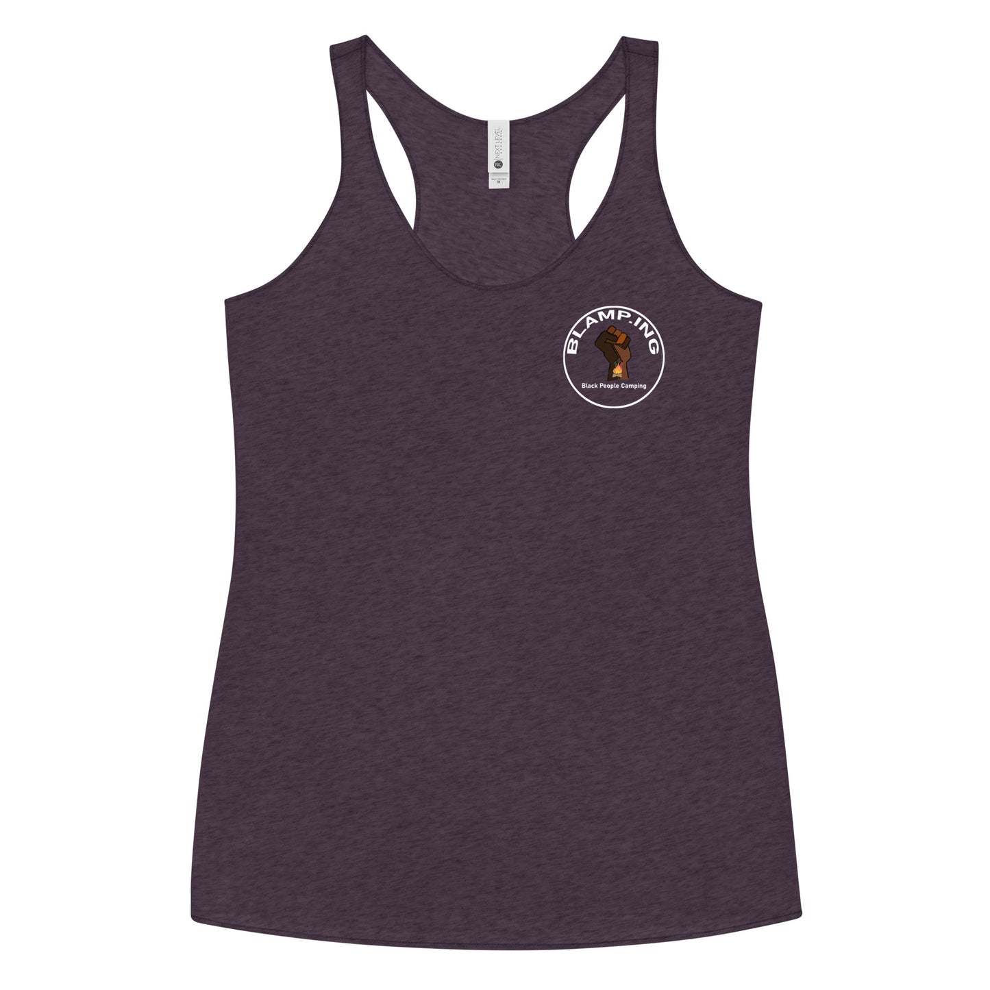 Campfire + Fist Full Circle Empowerment Pocket Racerback Tank (Wh)