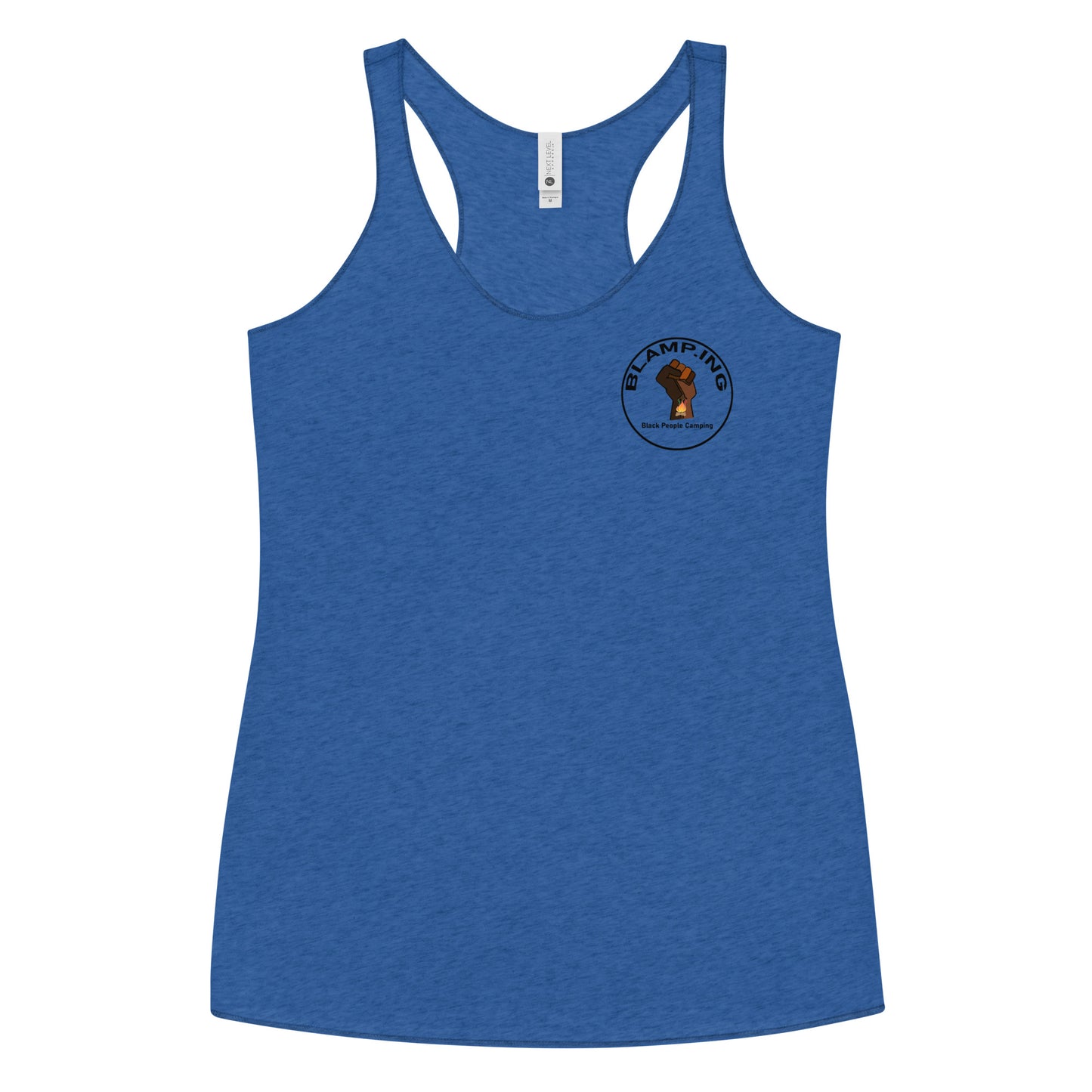 Campfire + Fist Full Circle Empowerment Pocket Racerback Tank (Blk)