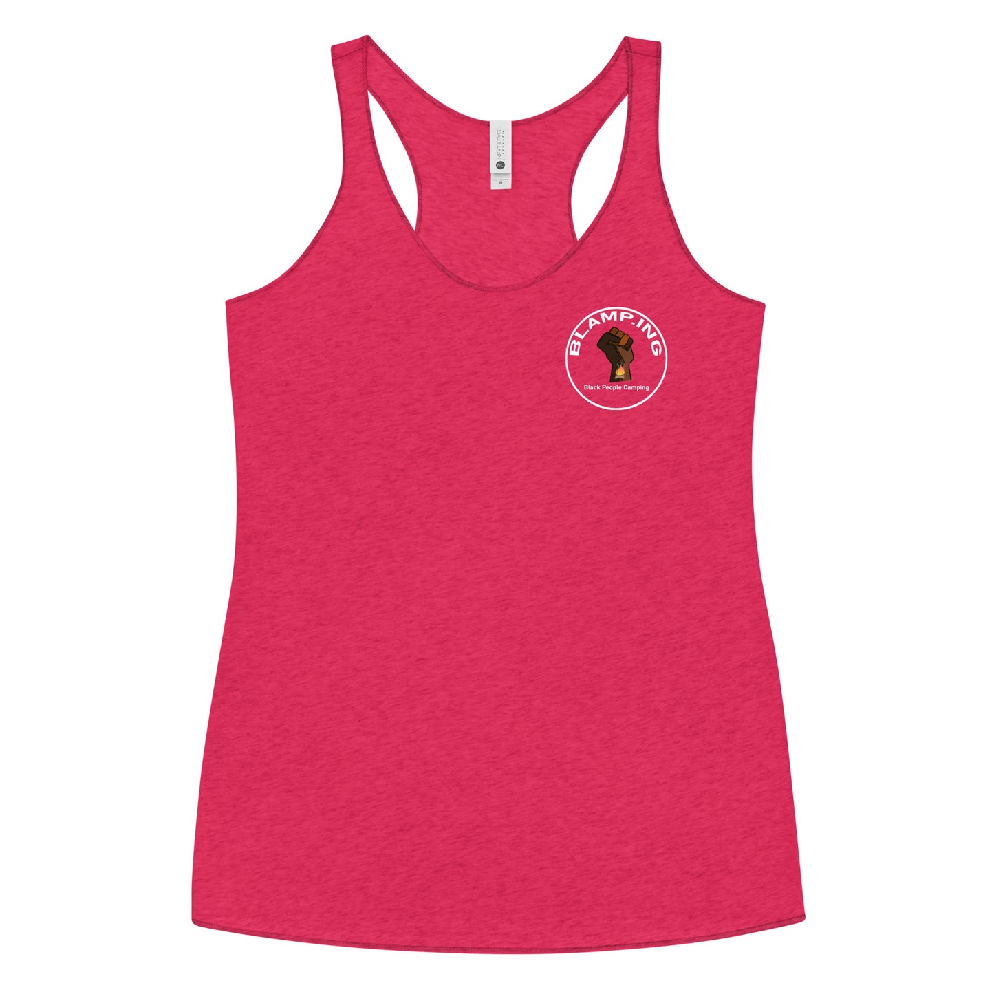 Campfire + Fist Full Circle Empowerment Pocket Racerback Tank (Wh)